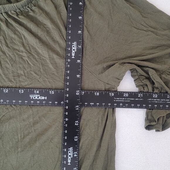 Chelsea & Theodore Green Peasant Renaissance Ren Fest Gremlincore Goblincore L - Picture 5 of 6